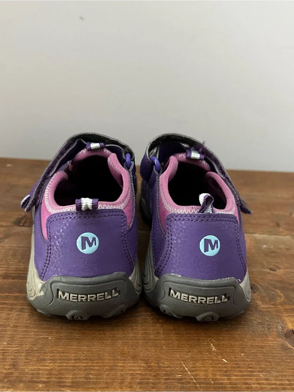 Merrell Kids Purple and Pink Sport Sandal Size 4